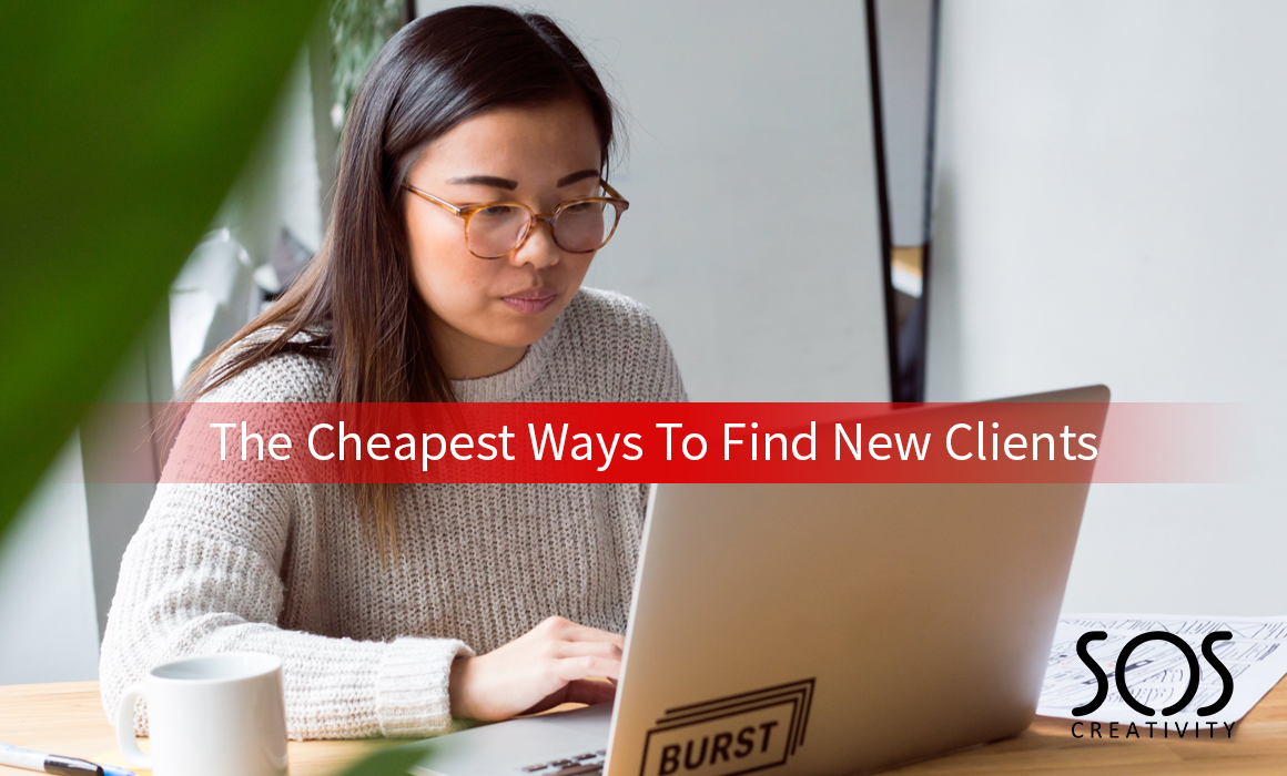 the cheapest ways to find new clients