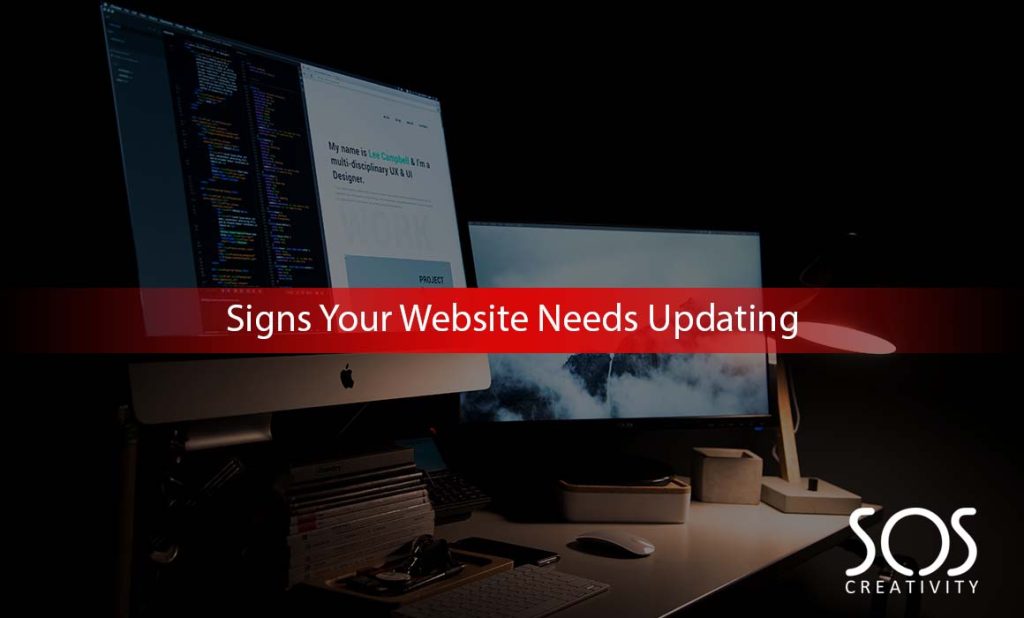 Signs your website needs updating