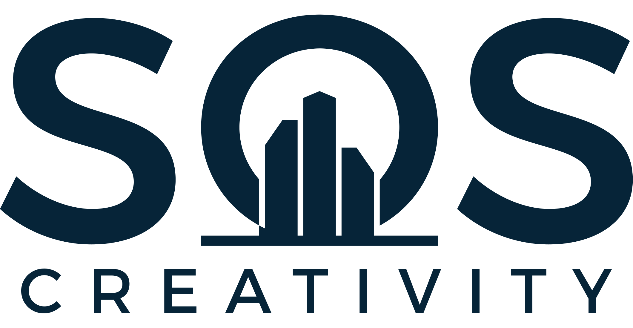 SOS Creativity Blue Logo