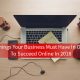 3 things business succeed online 2018